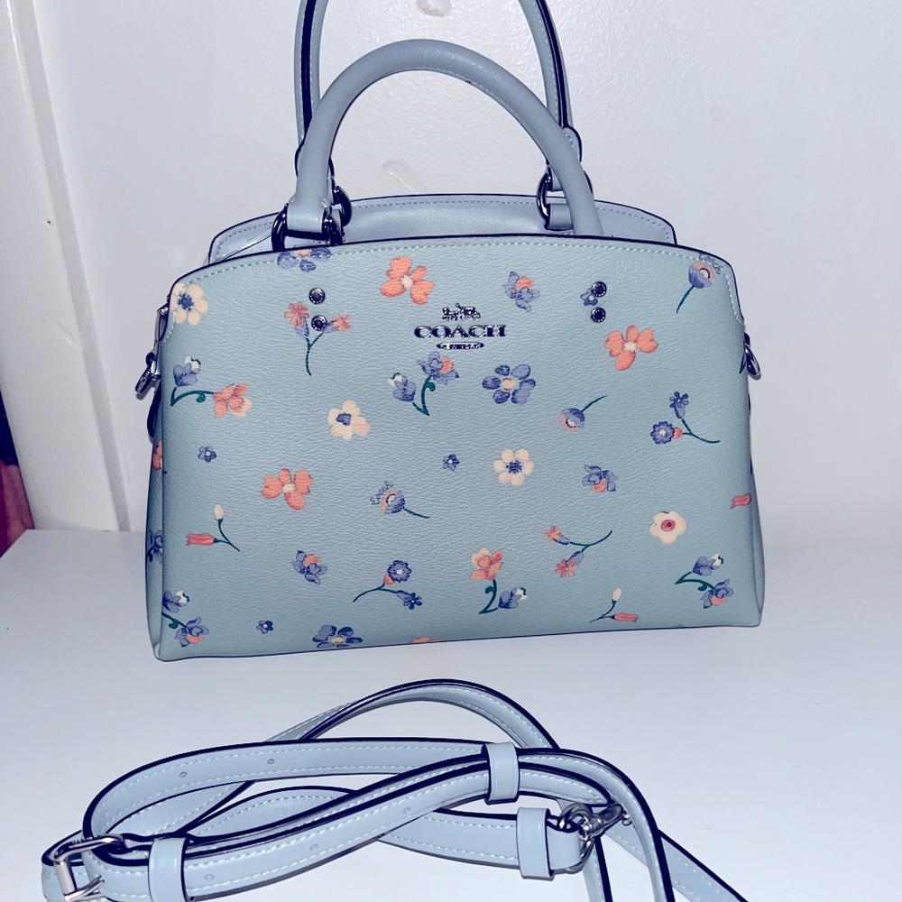 NWT Coach mini Lillie carryall